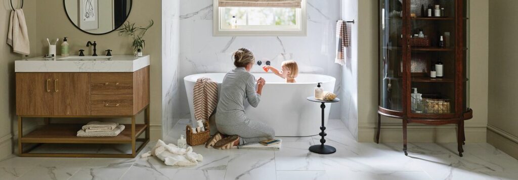 Bathroom flooring | Baker Valley Floors